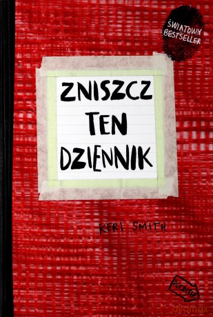Zniszcz ten dziennik (czerwona okładka) - Keri Smith [KSIĄŻKA]
