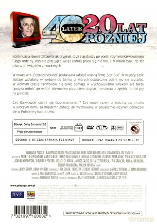 40-latek Czterdziestolatek / 40-latek Czterdziestolatek 20 lat później Pakiet [12DVD]