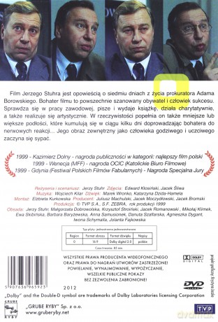 Tydzień z życia mężczyzny [DVD]