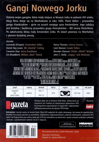 Gangi Nowego Jorku (wydanie gazetowe) [DVD]