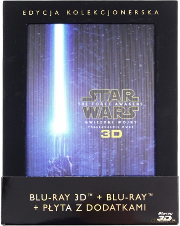 Gwiezdne Wojny: Przebudzenie Mocy 3D Edycja Kolekcjonerska [Blu-Ray 3D]+[2xBlu-Ray]