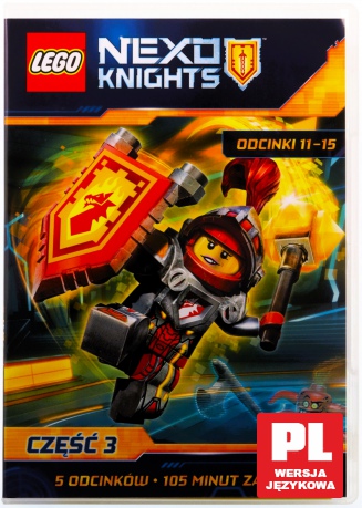 LEGO Nexo Knights część 3 (odcinki 11-15) [DVD]