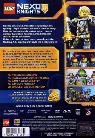 LEGO Nexo Knights część 4 (odcinki 16-20) [DVD]