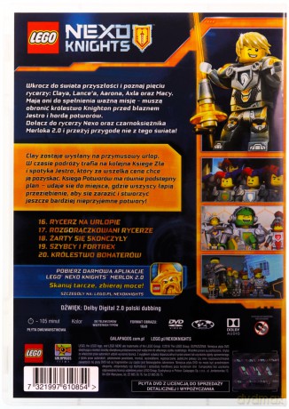 LEGO Nexo Knights część 4 (odcinki 16-20) [DVD]