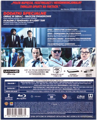 Operacja Argo [Blu-Ray 4K]+[Blu-Ray]