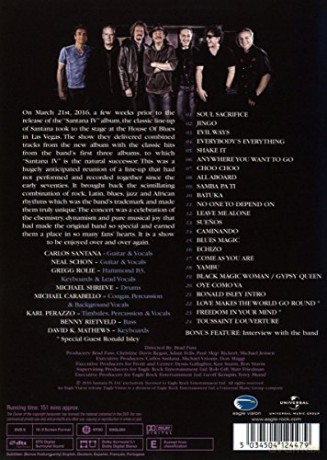 Santana: Santana IV - Live At The House Of Blues, Las Vegas [DVD]