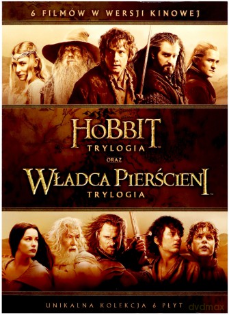 Śródziemie Kompletna Kolekcja 6 Filmów [6DVD]