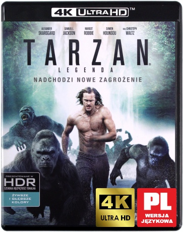 Tarzan: Legenda [Blu-Ray 4K]+[Blu-Ray]