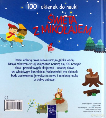 100 okienek do nauki. Święta z Mikołajem [KSIĄŻKA]