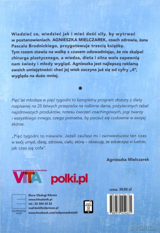 5 lat młodsza w 5 tygodni - Agnieszka Mielczarek [KSIĄŻKA]