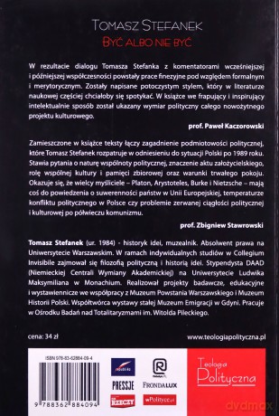 Być albo nie być - Tomasz Stefanek [KSIĄŻKA]