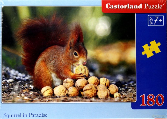 CASTORLAND 180 el. Squirrel in Paradise [PUZZLE]
