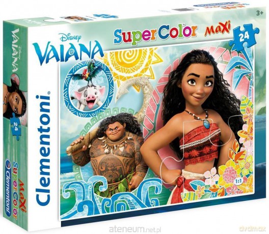 CLEMENTONI 24 el. Maxi Skarb Oceanu - Moana [PUZZLE]