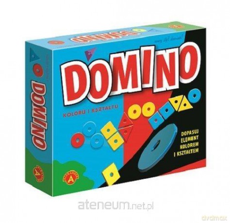 Domino - kolor i kształt [GRA]