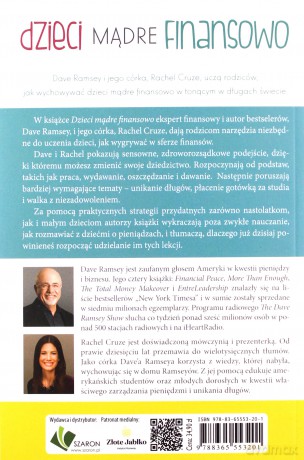 Dzieci mądre finansowo - Dave Ramsey [KSIĄŻKA]