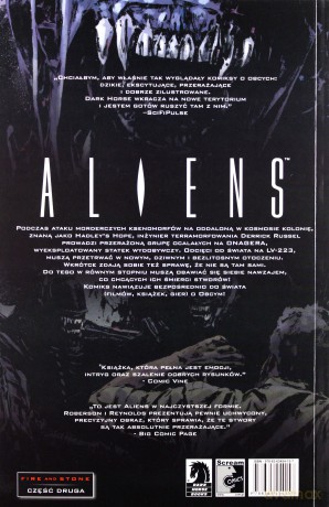 Fire and Stone. Aliens - Chris Roberson, Patric Reynolds [KOMIKS]