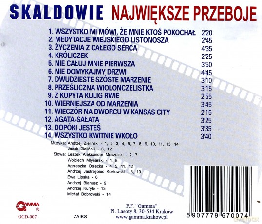 Skaldowie: Największe przeboje [CD]