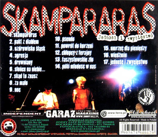 Skampararas: Jedność i zwycięstwo [CD]