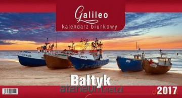 Kalendarz 2017 Biurkowy Galileo Bałtyk [KALENDARZ]