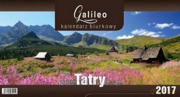 Kalendarz 2017 Biurkowy Galileo Tatry [KALENDARZ]