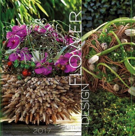 Kalendarz 2017 Wieloplanszowy Flower design [KALENDARZ]