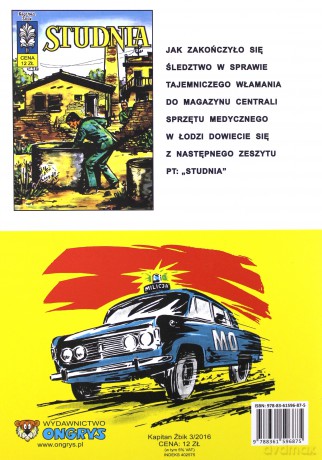Kapitan Żbik (18) - Czarny parasol - Zbigniew Gabiński [KOMIKS]