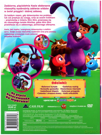 Kasia i Mim Mim. Zabawny przyjaciel (booklet) [DVD]