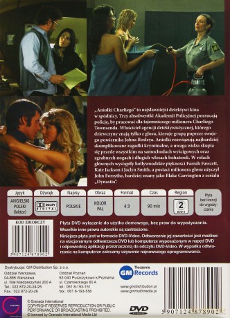 Aniołki Charliego z tyłu kamery [DVD]