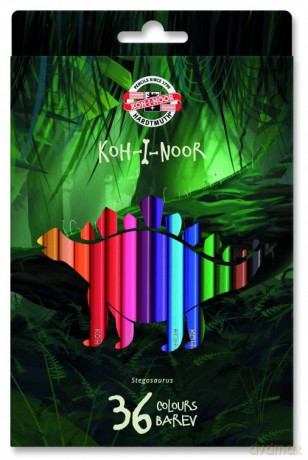 Kredki 3595 Dino 36 kolorów