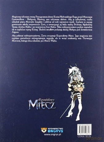 Kryształowy Miecz (Tom 1) Woń Zrzędliwców [KOMIKS]