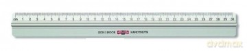 Linijka 30 cm metalowa z uchwytem