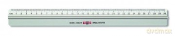 Linijka 30 cm metalowa z uchwytem