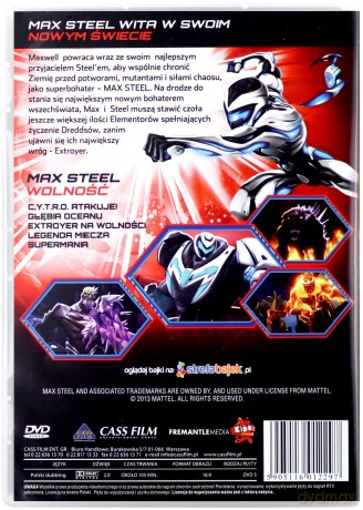 Max Steel. Wolność [DVD]