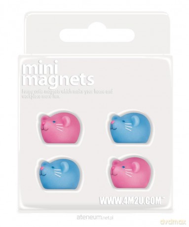 Mini Magnesy - Myszki 4M