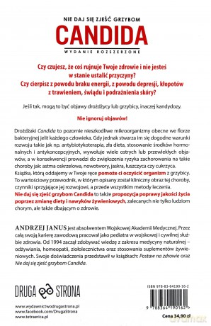 Nie daj się zjeść grzybom Candida - Andrzej Janus [KSIĄŻKA]