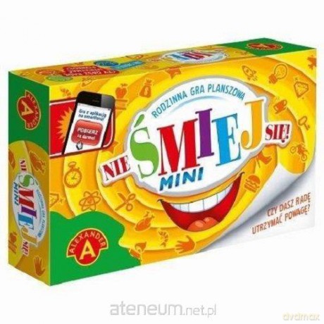 Nie śmiej się wersja familijna mini [GRA]