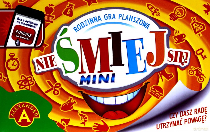 Nie śmiej się wersja familijna mini [GRA]