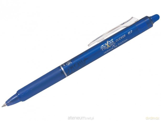 Pióro kulkowe FriXion Clicker lazurowy (12 szt)