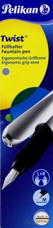 Pióro wieczne Twist P457 M srebrne