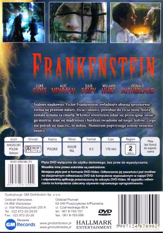 Frankenstein [DVD] film