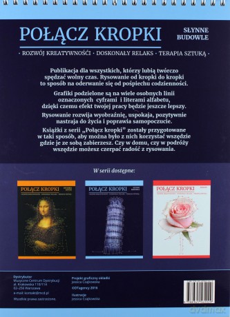 Połącz kropki. Słynne budowle [KSIĄŻKA]