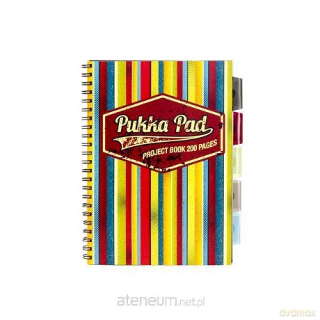 Project Book Americano A4/100 kr żółty (3 szt)