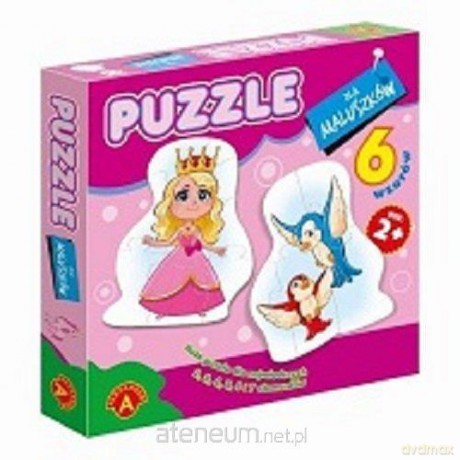 Puzzle dla maluszków - królewna [PUZZLE]