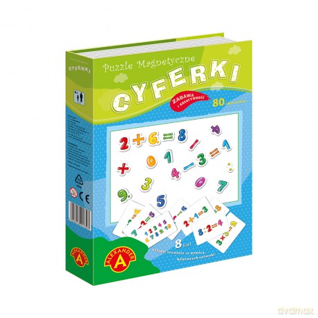 Puzzle magnetyczne - Cyferki [PUZZLE]