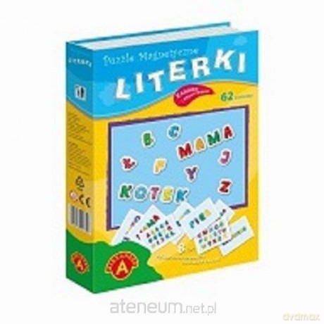 Puzzle magnetyczne - Literki [PUZZLE]