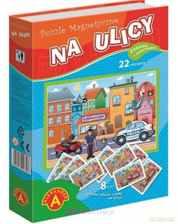 Puzzle magnetyczne - Na ulicy [PUZZLE]