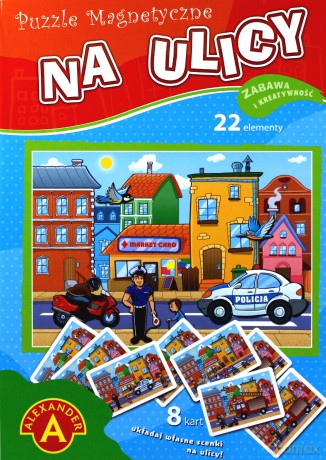 Puzzle magnetyczne - Na ulicy [PUZZLE]