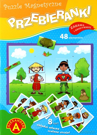 Puzzle magnetyczne - Przebieranki [PUZZLE]