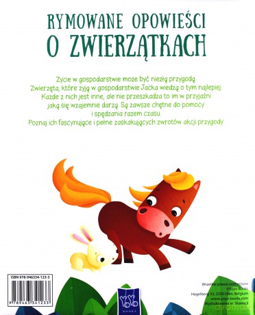 Rymowane opowieści o zwierzątkach (biała) [KSIĄŻKA]