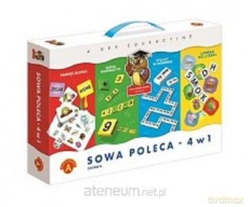 Sowa Mądra Głowa poleca - 4w1 zestaw A [GRA]
